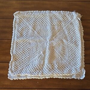 Crocheted cushion covers 14 x 14 inches